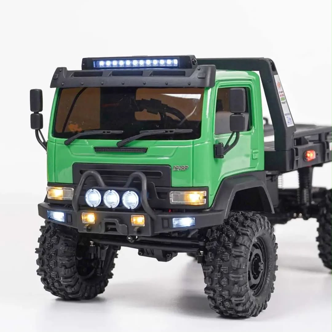 Hobby Plus CR18P ARKTOS V1.5 6×6 Flatbed RC Truck 1:18 – RTR Crawler (Green) | India