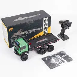 Hobby Plus CR18P ARKTOS V1.5 6×6 Flatbed RC Truck 1:18 – RTR Crawler (Green) | India